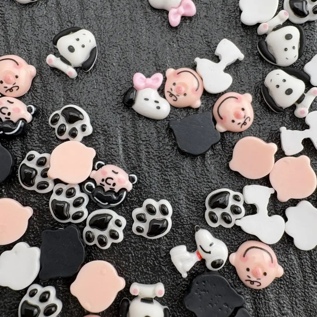 FS10775-Classic Cartoon Character Resin Charms Zoe DIY Wholesale