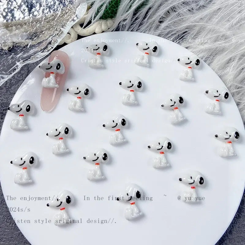 FS10775-Classic Cartoon Character Resin Charms Zoe DIY Wholesale