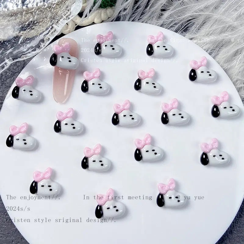 FS10775-Classic Cartoon Character Resin Charms Zoe DIY Wholesale