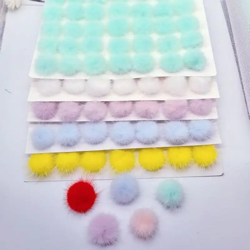 FS10951-4CM PomPom Accessories DIY Materials Handmade Zoe DIY Wholesale