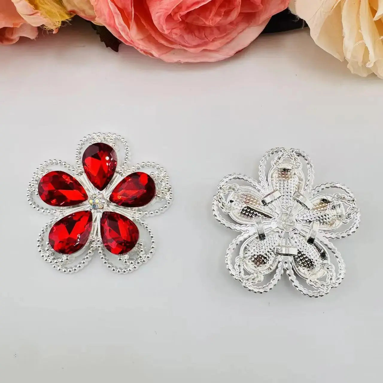 FS10999-41MM Flower Alloy Metal Chamrs Zoe DIY Wholesale