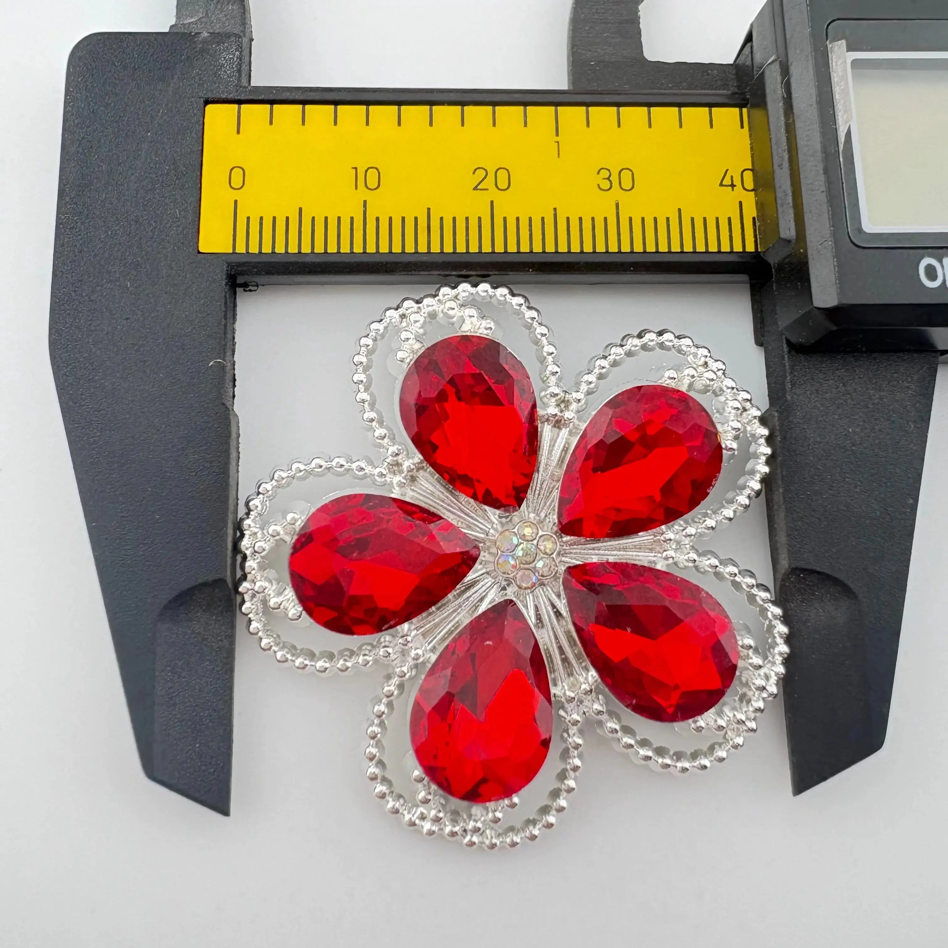 FS10999-41MM Flower Alloy Metal Chamrs Zoe DIY Wholesale
