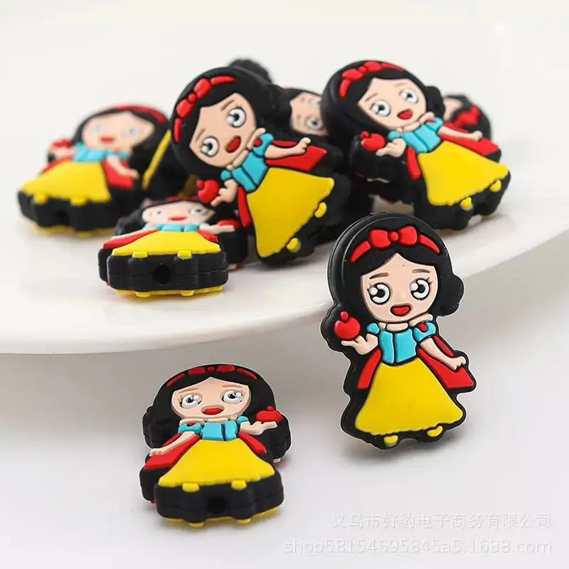 FS11010-Silicone Focal Beads Zoe DIY Wholesale