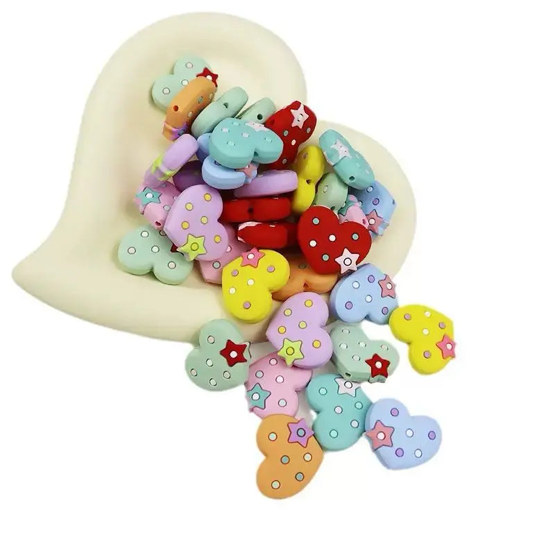 FS11016-Silicone Focal Beads Zoe DIY Wholesale