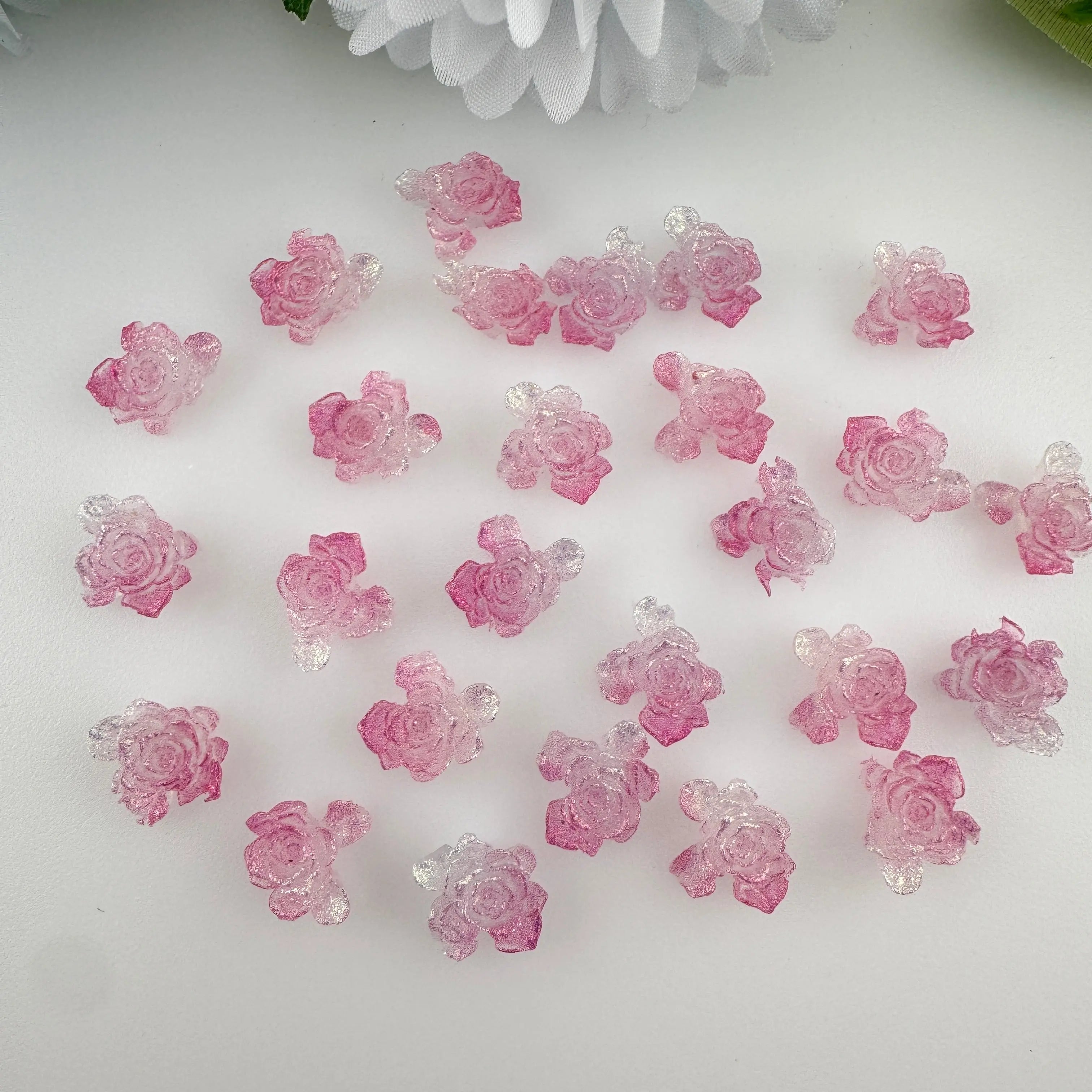 FS11179-About 22×32mm Jelly Color Luminous Bear Acrylic Beads Zoe DIY Wholesale