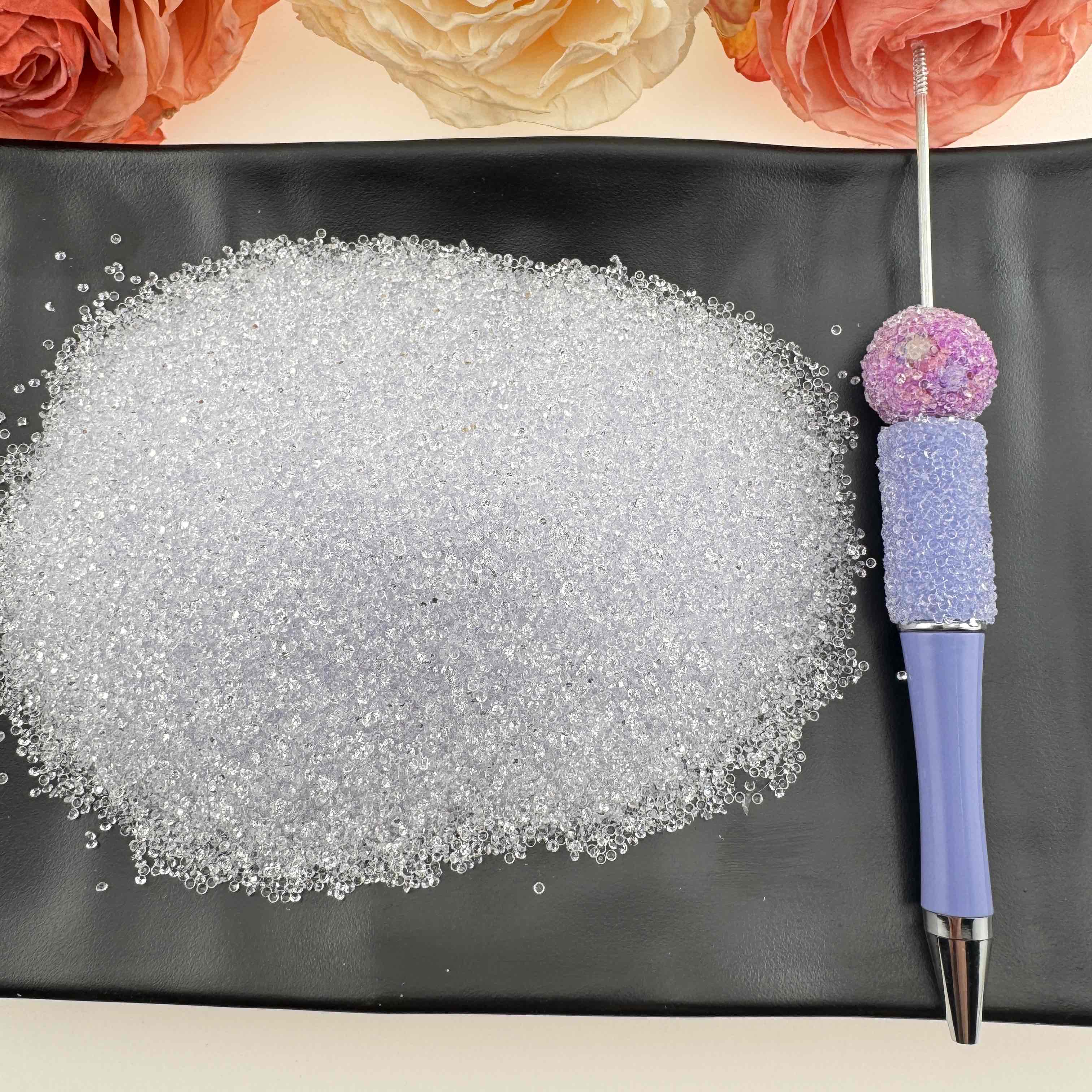 FS1124-1.5MM Clear Sugar Diamonds Zoe DIY Wholesale