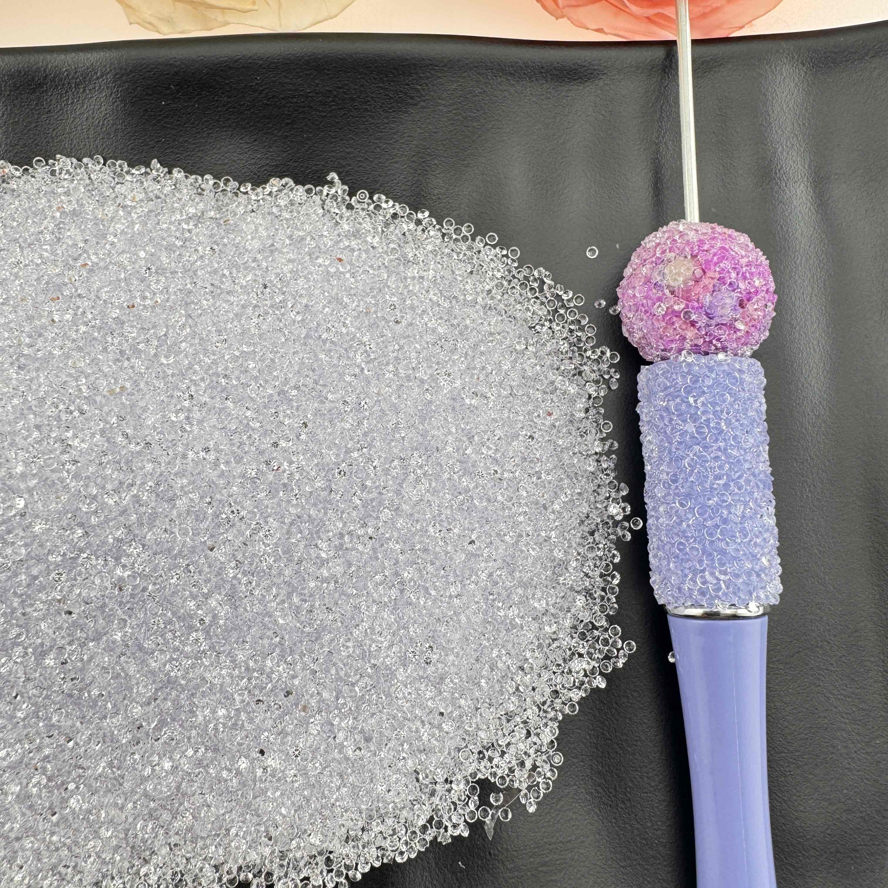 FS1124-1.5MM Clear Sugar Diamonds Zoe DIY Wholesale