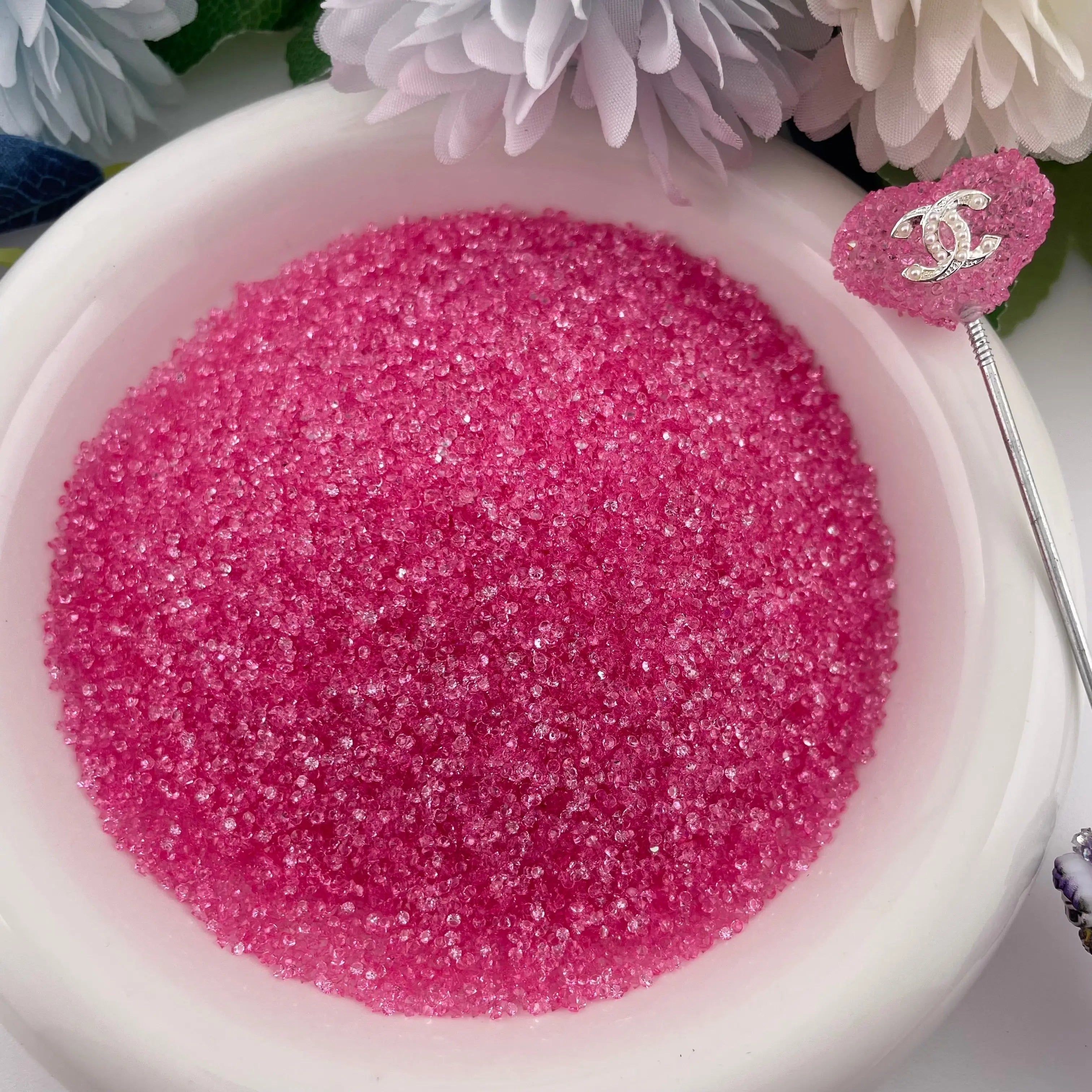 FS1124-1.5MM Clear Sugar Diamonds Zoe DIY Wholesale