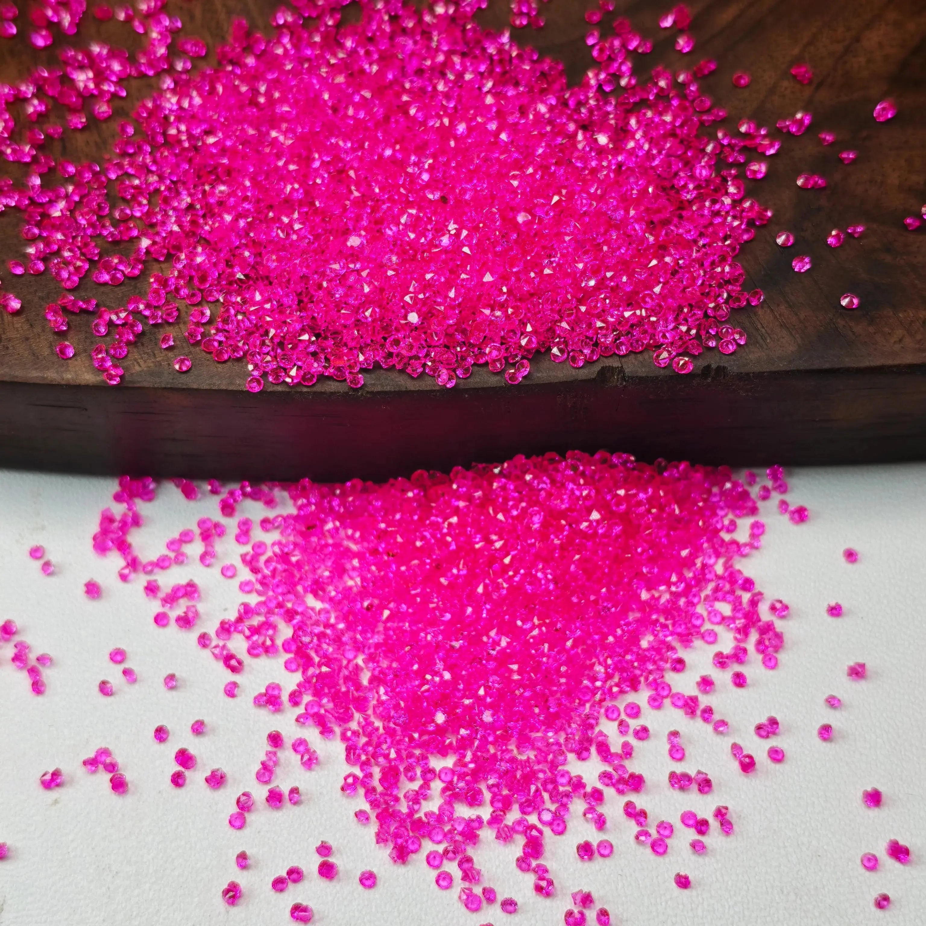 FS1124-1.5MM Clear Sugar Diamonds Zoe DIY Wholesale