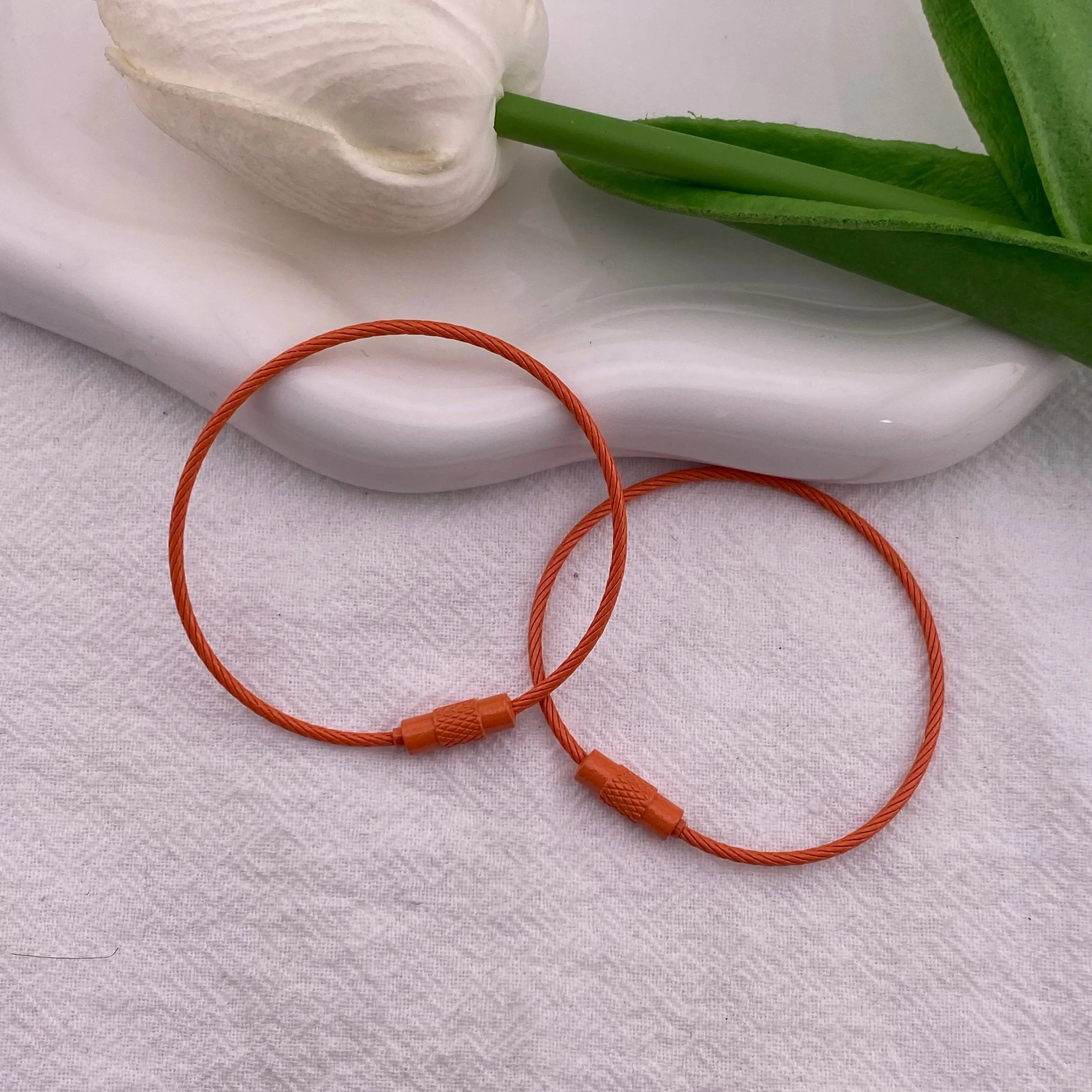 FS1330- 50mm Key Ring Mixed Color Zoe's DIY Shop