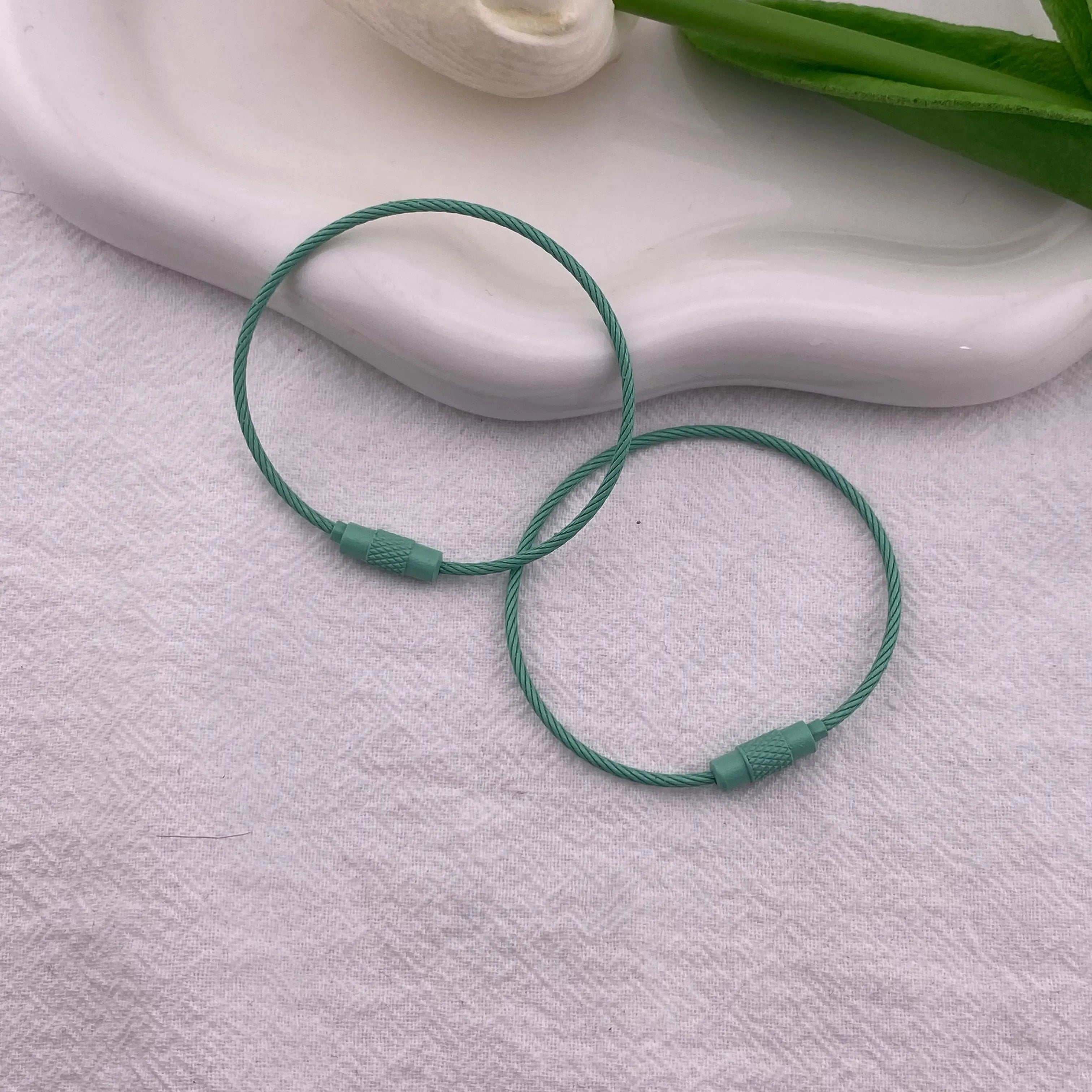 FS1330- 50mm Key Ring Mixed Color Zoe's DIY Shop