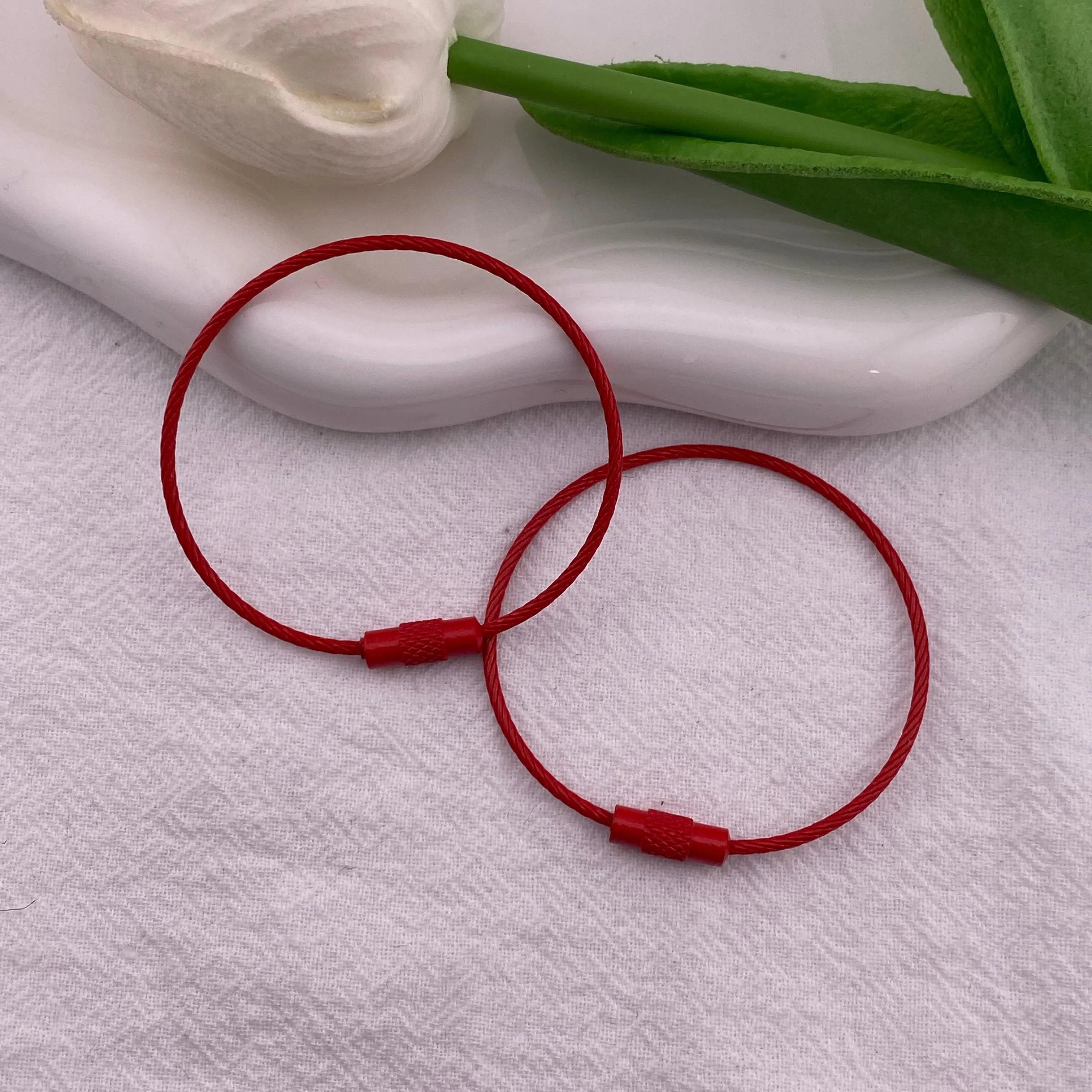 FS1330- 50mm Key Ring Mixed Color Zoe's DIY Shop