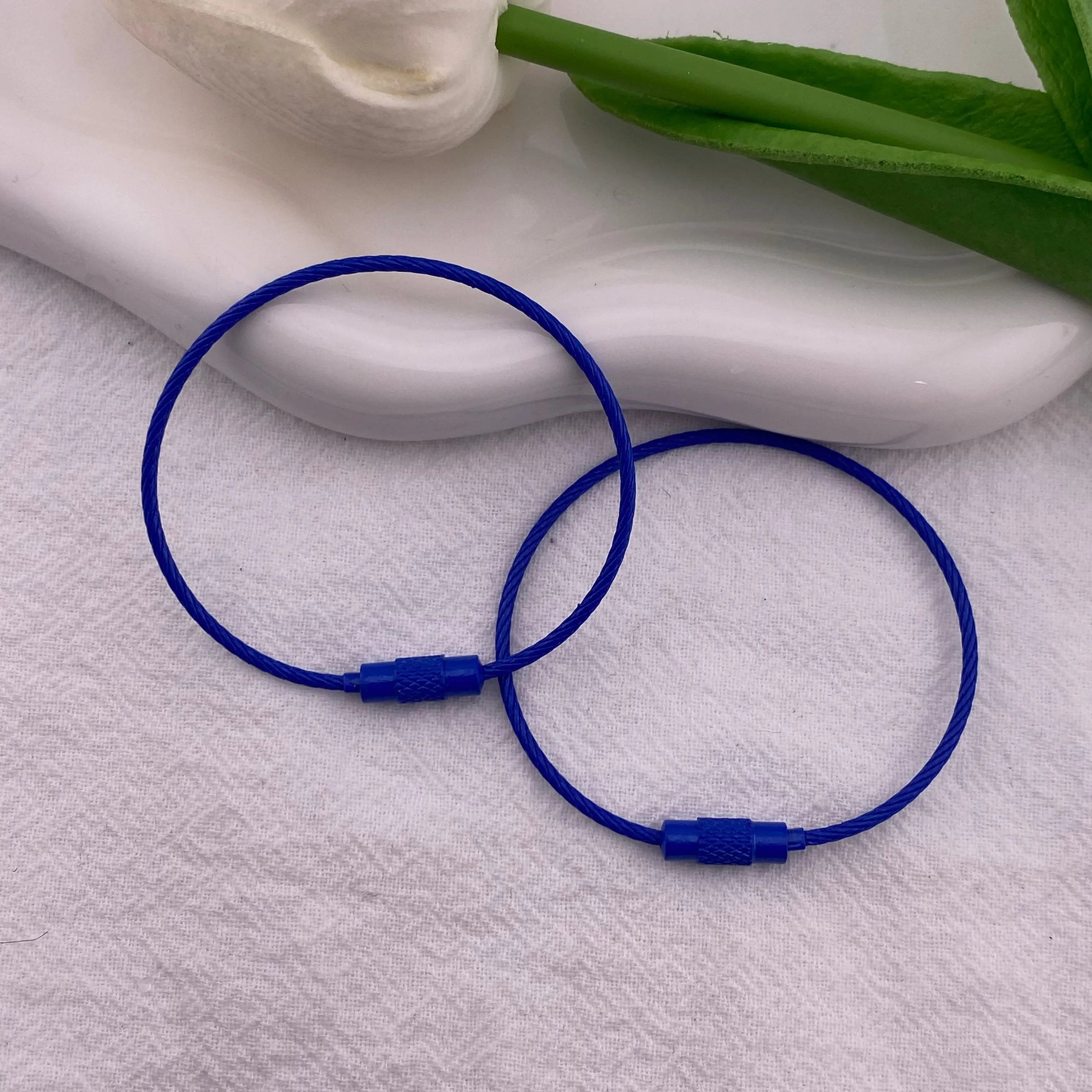 FS1330- 50mm Key Ring Mixed Color Zoe's DIY Shop