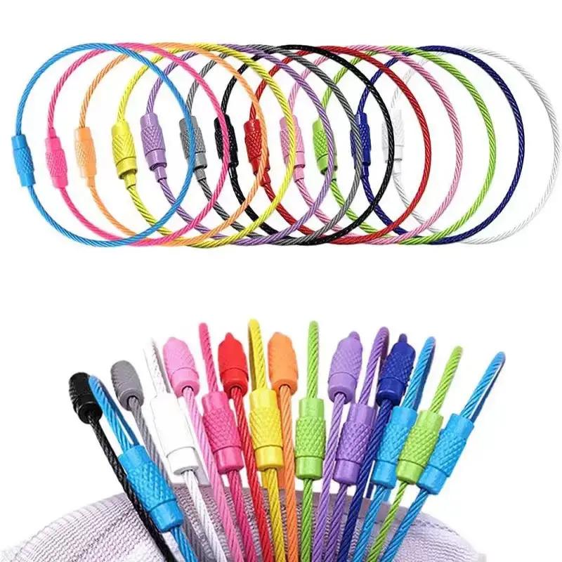 FS1330- 50mm Key Ring Mixed Color Zoe's DIY Shop