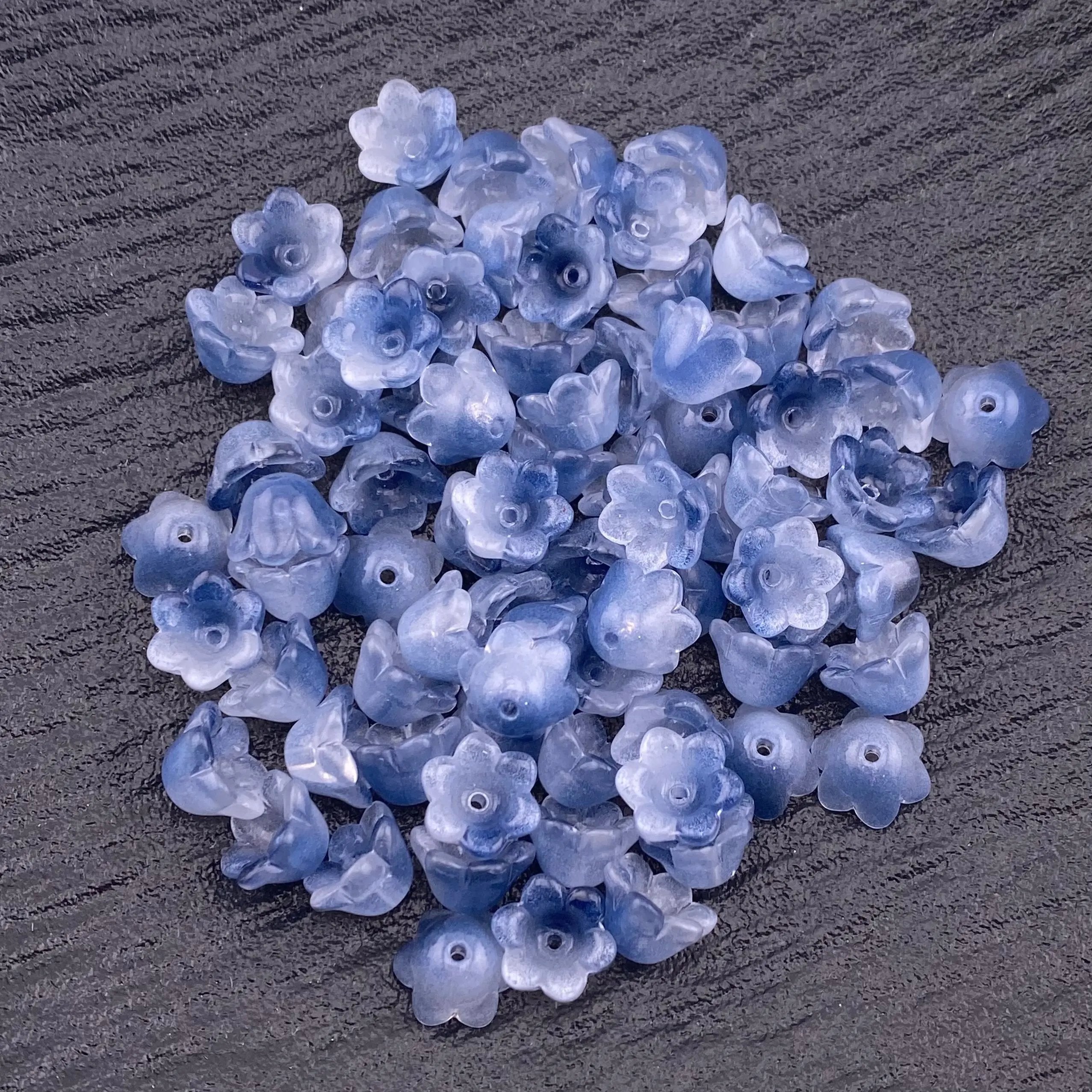 FS1337-7mm Glass Valley Of Lilly For Making Car Hangers Or Spacers Zoe's DIY Shop