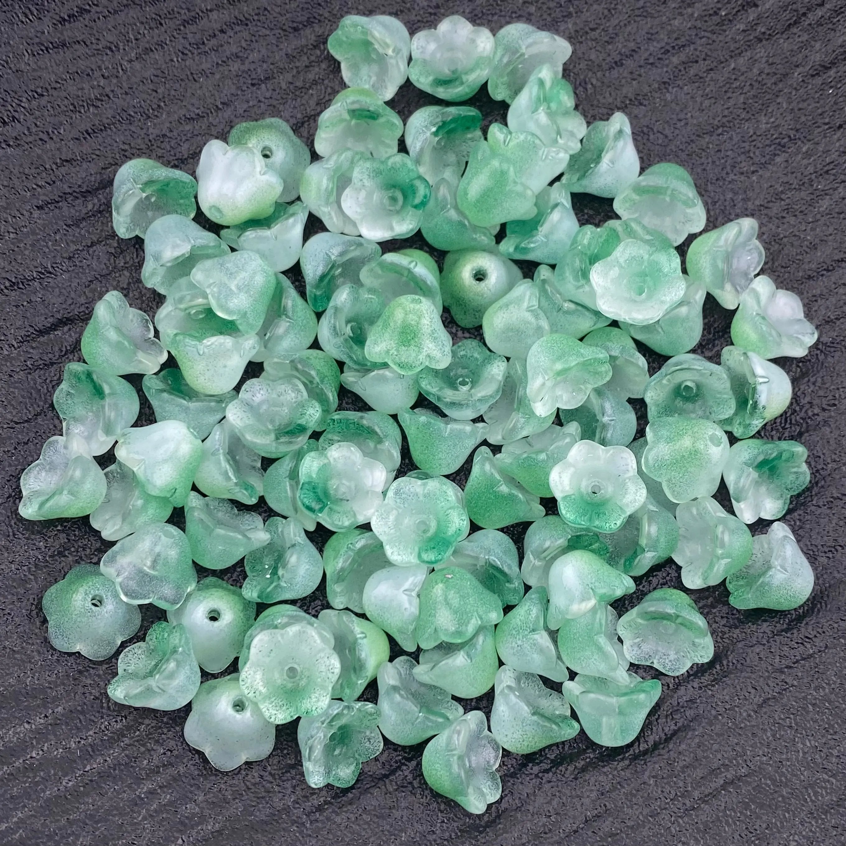 FS1337-7mm Glass Valley Of Lilly For Making Car Hangers Or Spacers Zoe's DIY Shop