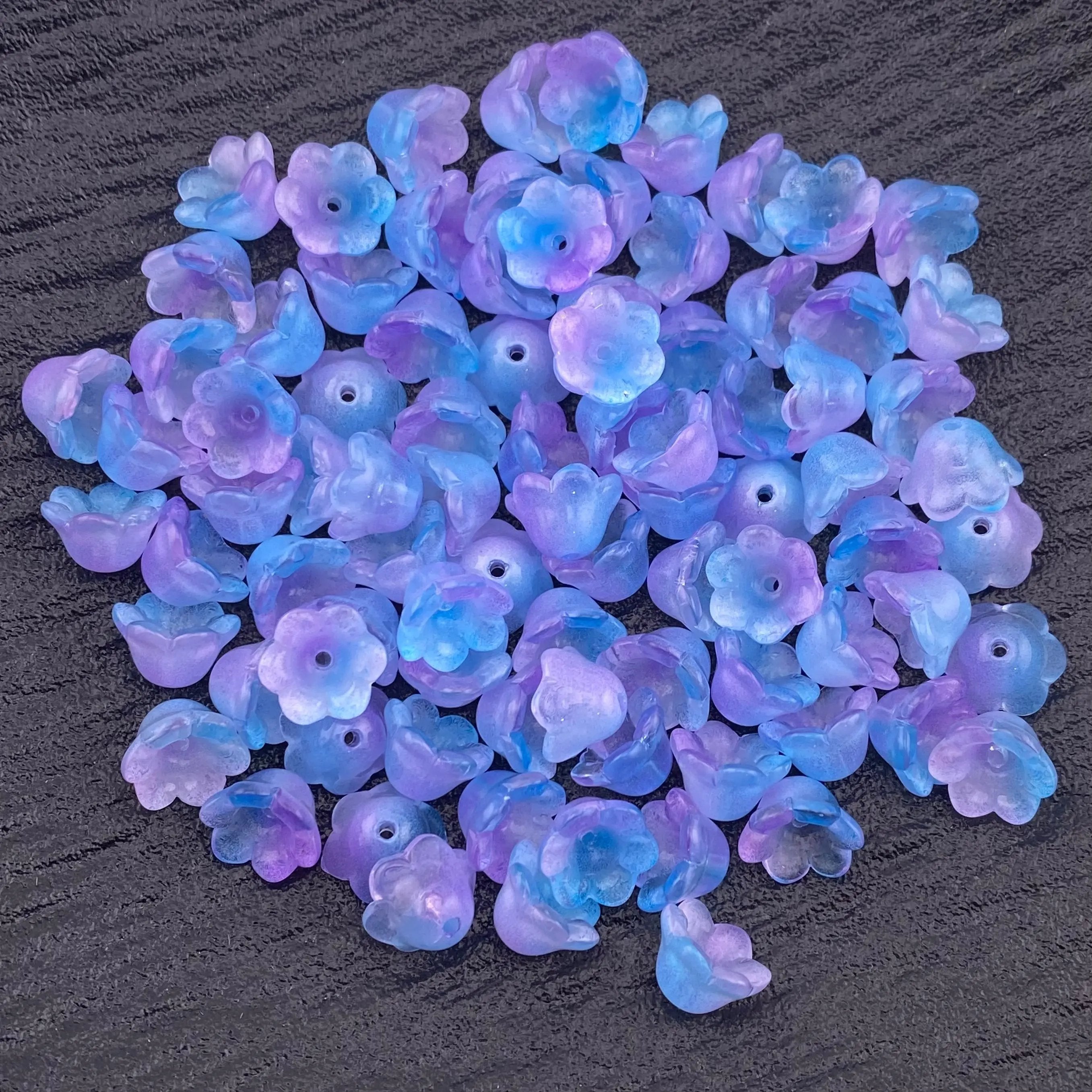 FS1337-7mm Glass Valley Of Lilly For Making Car Hangers Or Spacers Zoe's DIY Shop