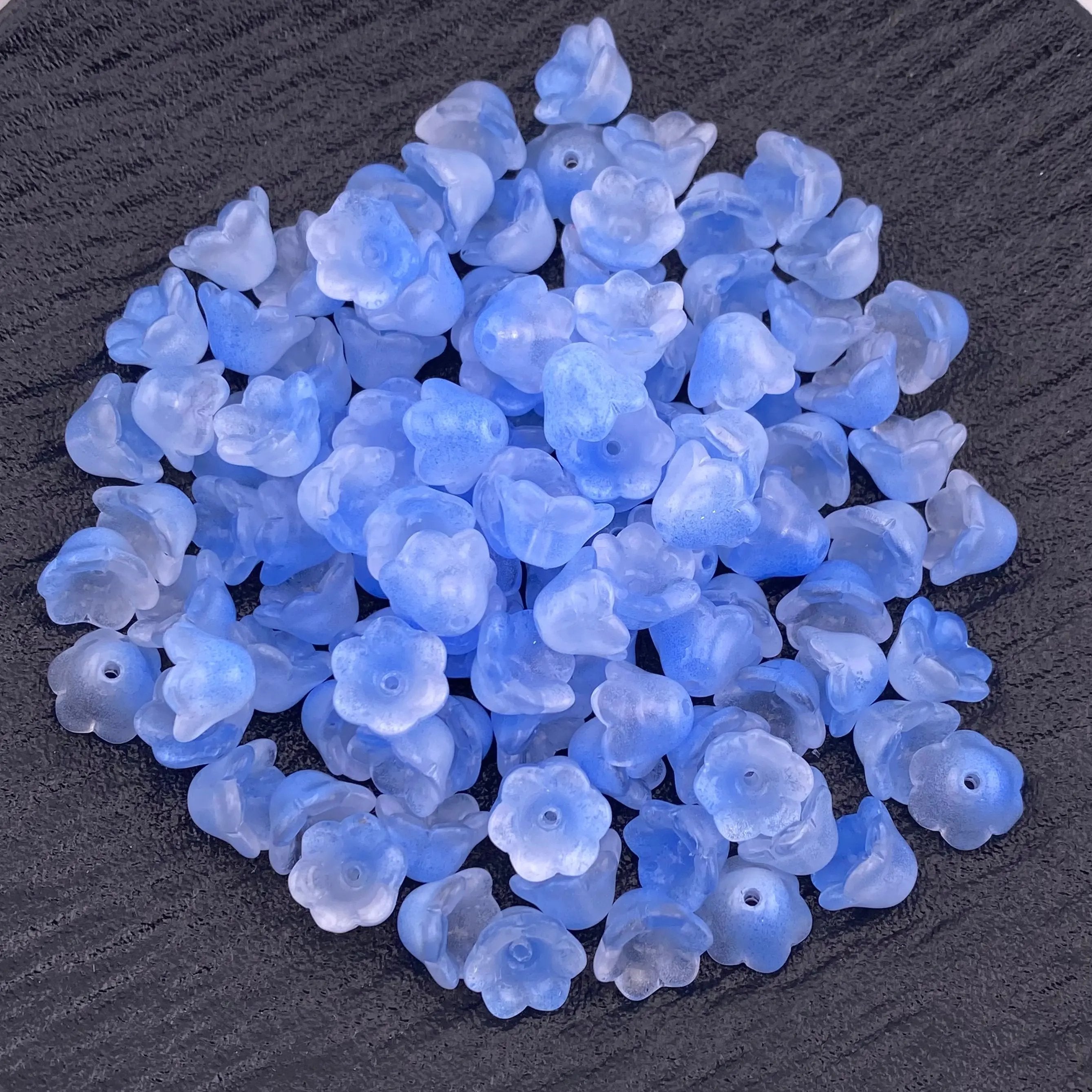 FS1337-7mm Glass Valley Of Lilly For Making Car Hangers Or Spacers Zoe's DIY Shop