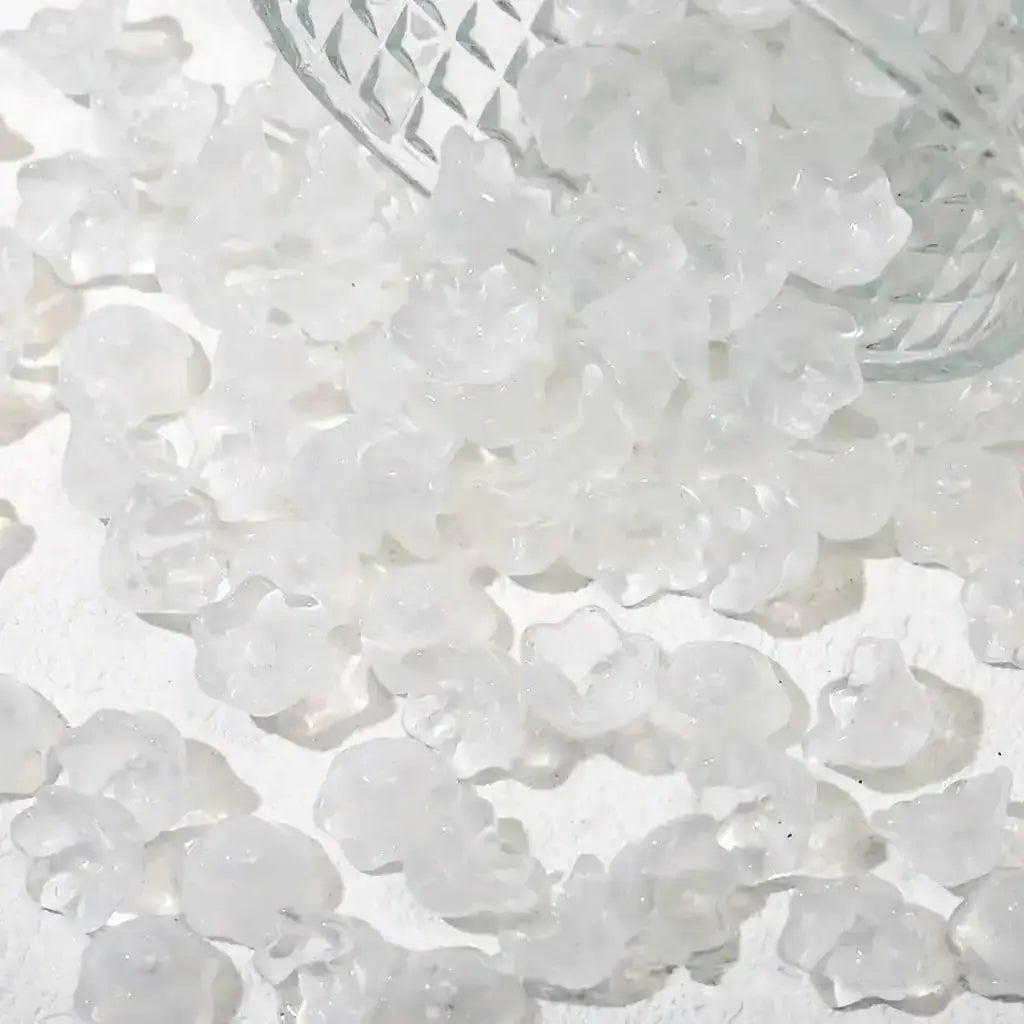 FS1337-7mm Glass Valley Of Lilly For Making Car Hangers Or Spacers Zoe's DIY Shop