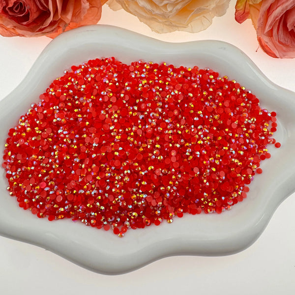 FS1352-3mm Non Hotfix Jelly Rhinestones Sugar Diamonds For Making Fancy Pens Or Fancy Beads ZoeDIY Shop