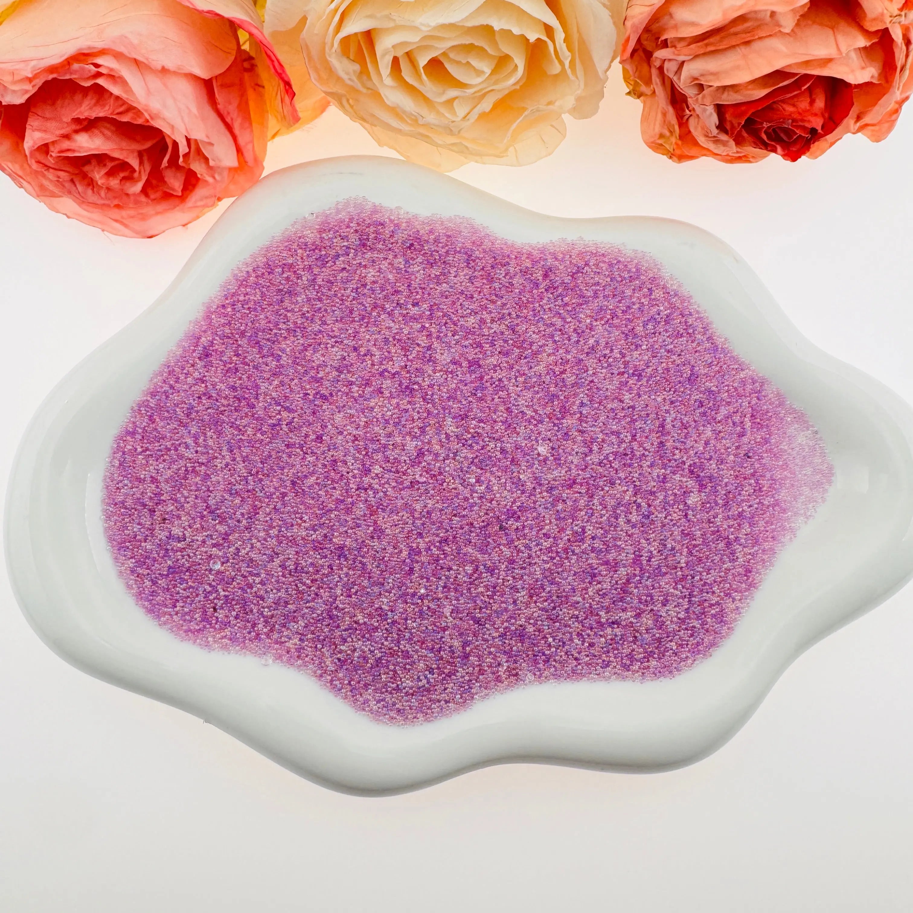 FS1378-0.8mm mini glasperler til fremstilling af pyntelige kuglepenne eller perle-tilbehør