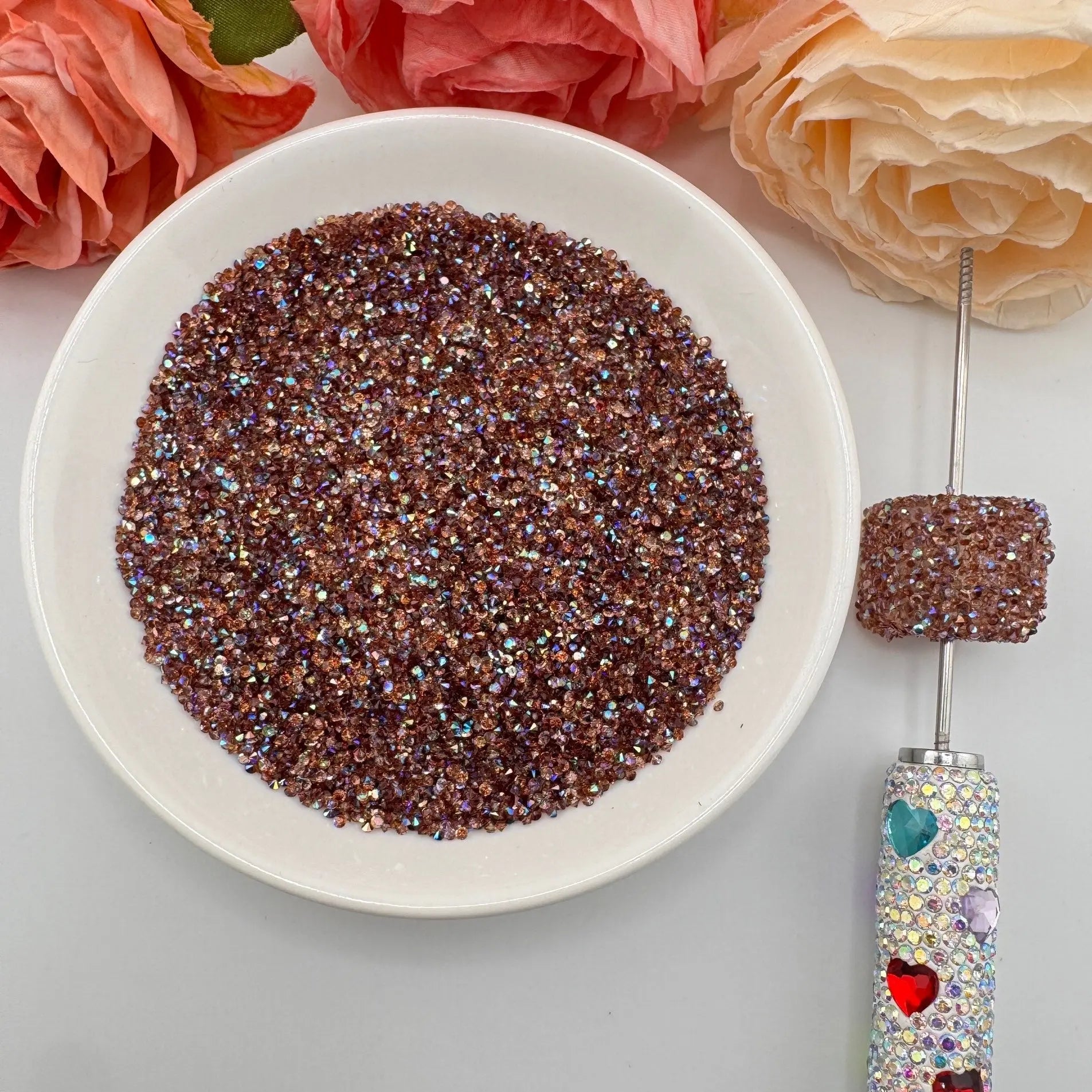 FS1441-AB Sugar Crystal Diamonds (1.5mm Size) For Making Sugar Beads and Sugar Pens ZoeDIY Shop