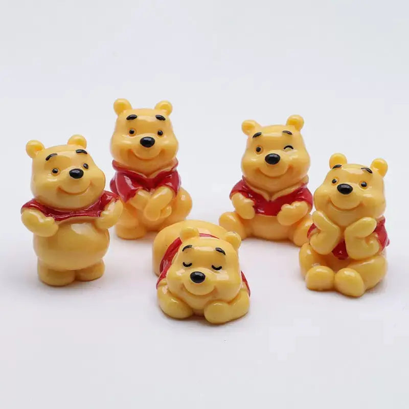 FS1513-Winnie Bear Resin Charms Zoe DIY Wholesale