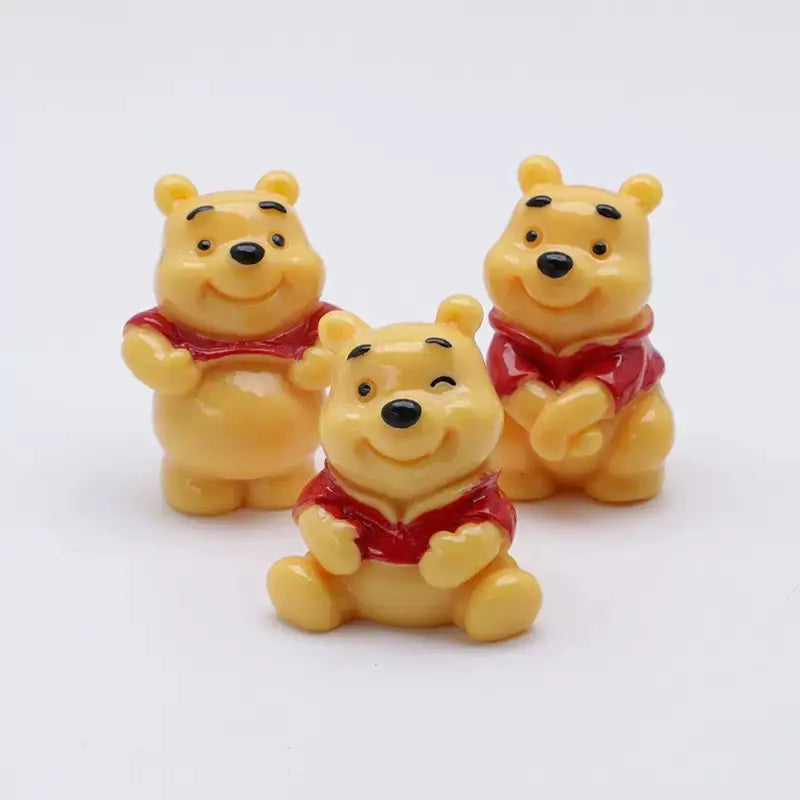 FS1513-Winnie Bear Resin Charms Zoe DIY Wholesale