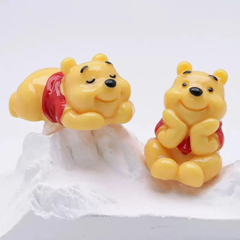 FS1513-Winnie Bear Resin Charms Zoe DIY Wholesale