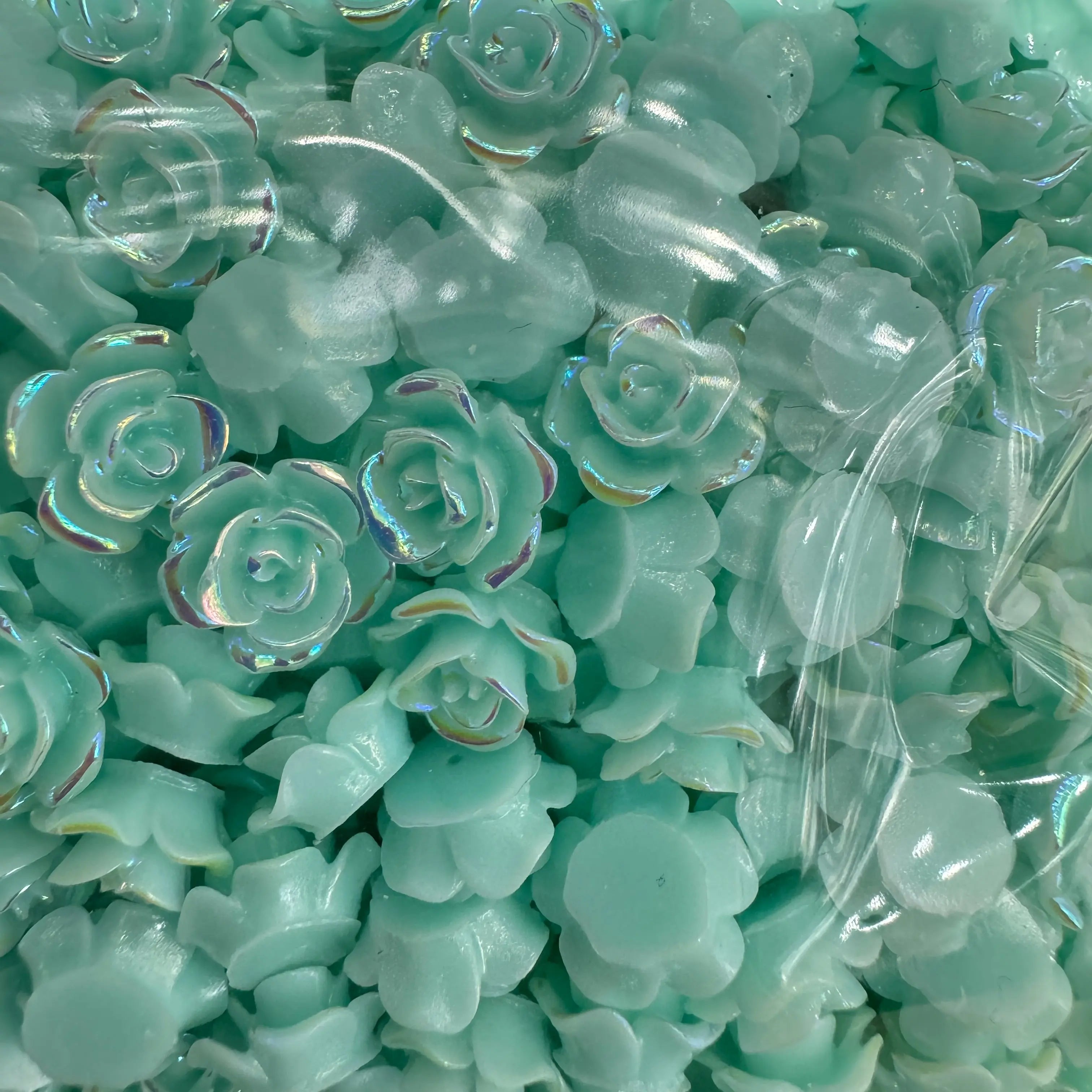 FS1517- 8MM Peach Color Rose Nail Charms For Making Fancy Pen Or Fancy Beads Zoe's DIY Shop