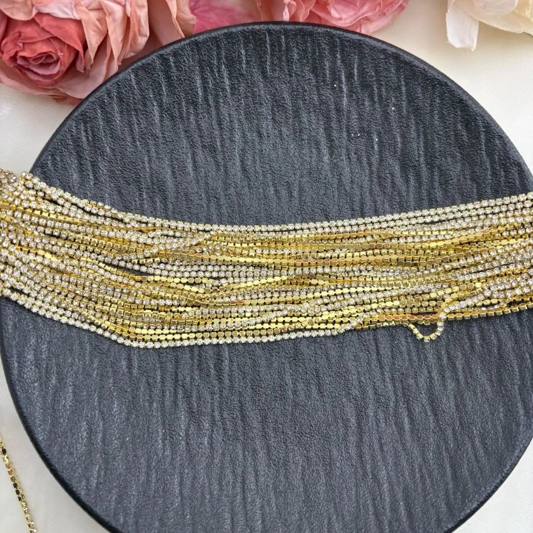 FS1674-1.5mm Diamonds Chain For DIY Making Beads and making Fancy Pens Zoe DIY Shop