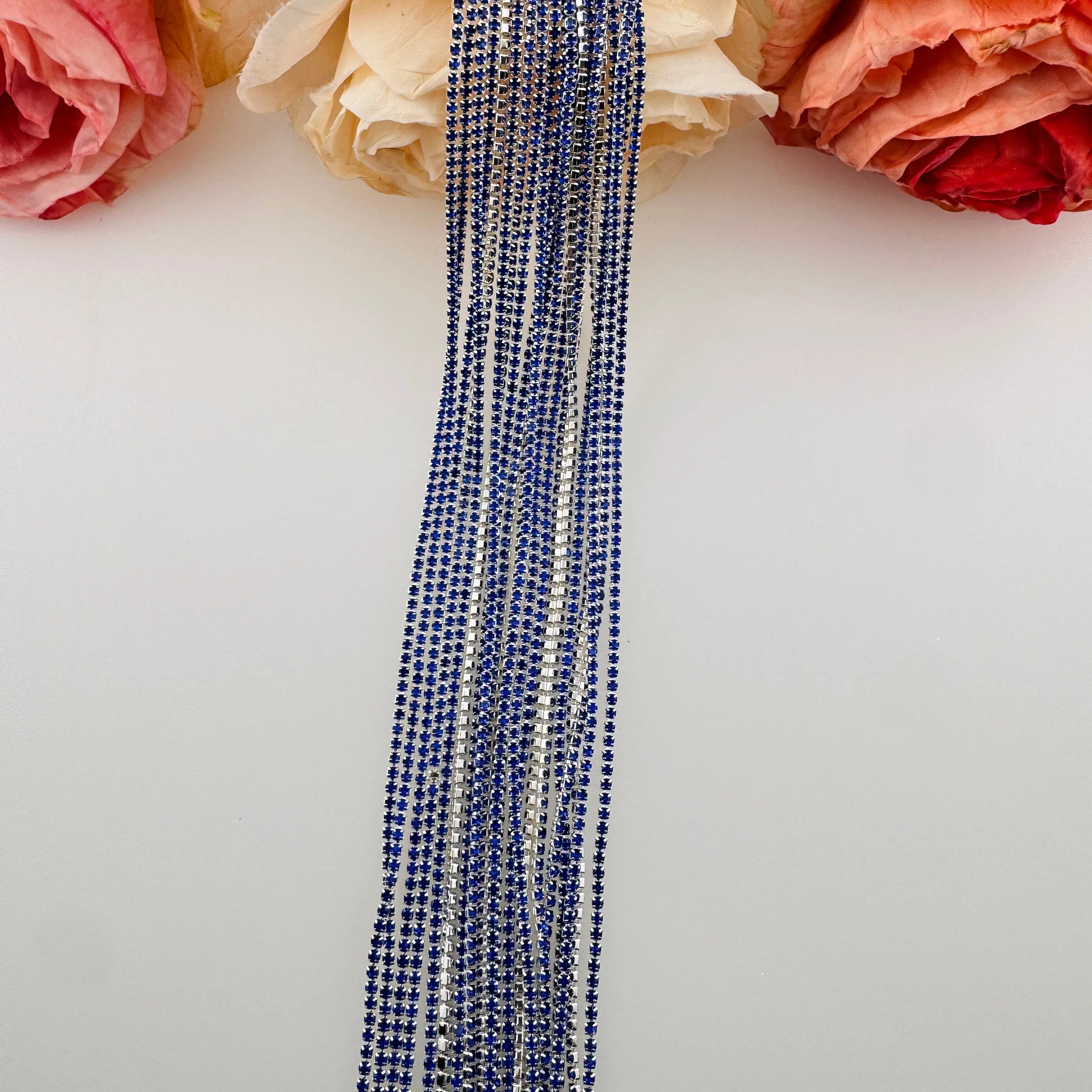 FS1674-1.5mm Diamonds Chain For DIY Making Beads and making Fancy Pens Zoe DIY Shop