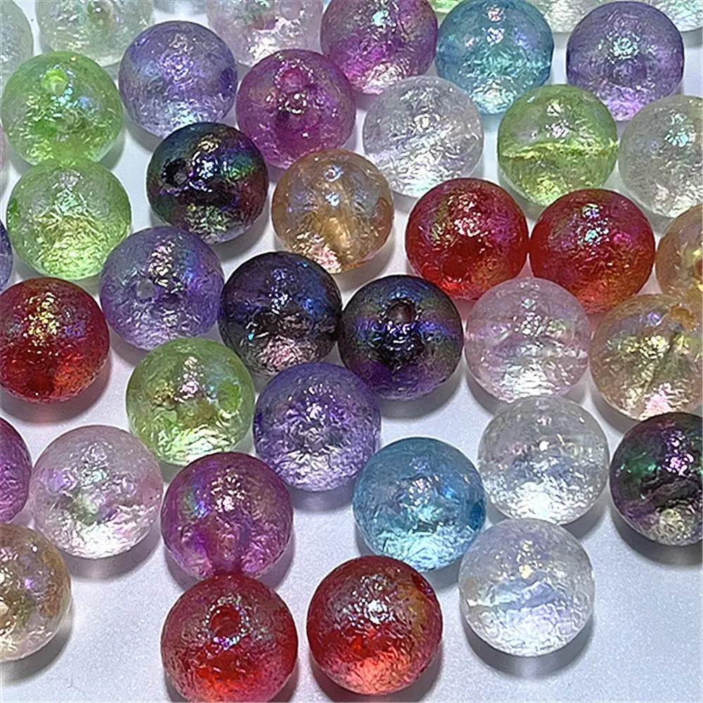 FS1705-16MM Jelly Wrinkle Acrylic Beads Zoe DIY Wholesale