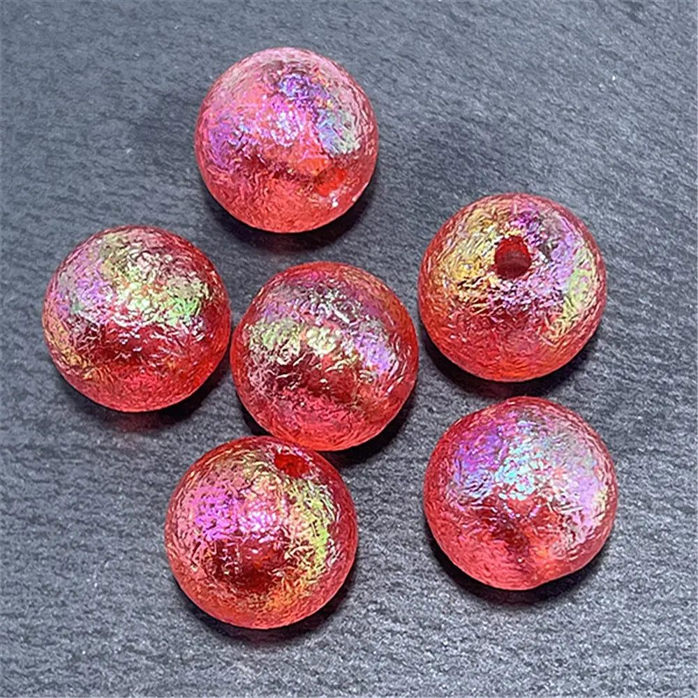 FS1705-16MM Jelly Wrinkle Acrylic Beads Zoe DIY Wholesale
