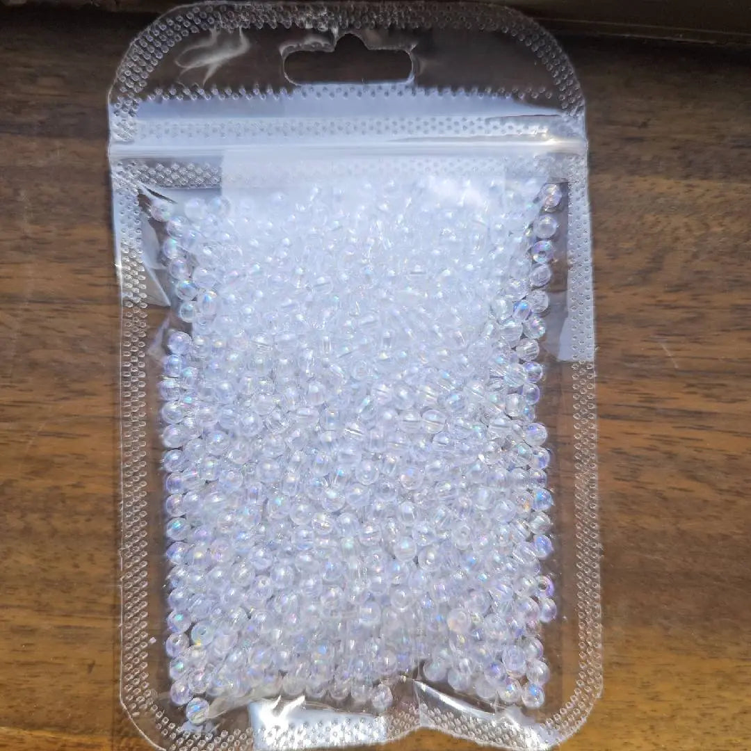 FS1740-4MM Clear Acrylic Beads(Not For Pens) Zoe DIY Wholesale