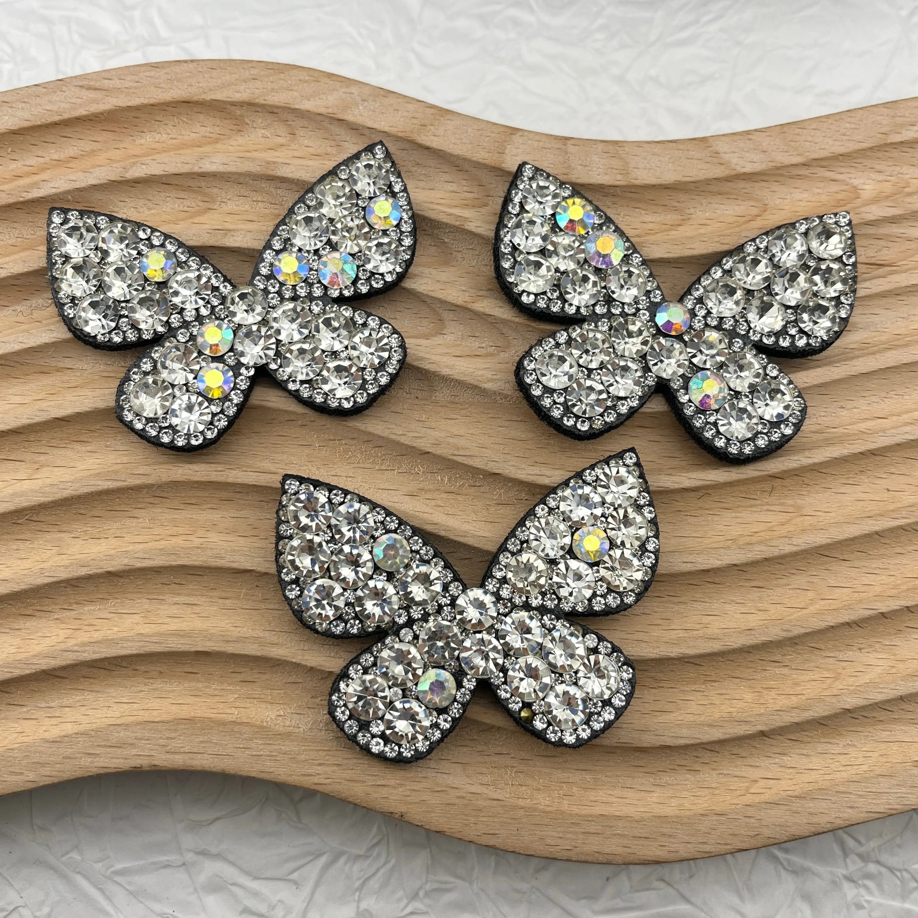 FS1745-54MM Diamond Butterfly Patch For Making Fancy Beads Zoe's DIY Shop