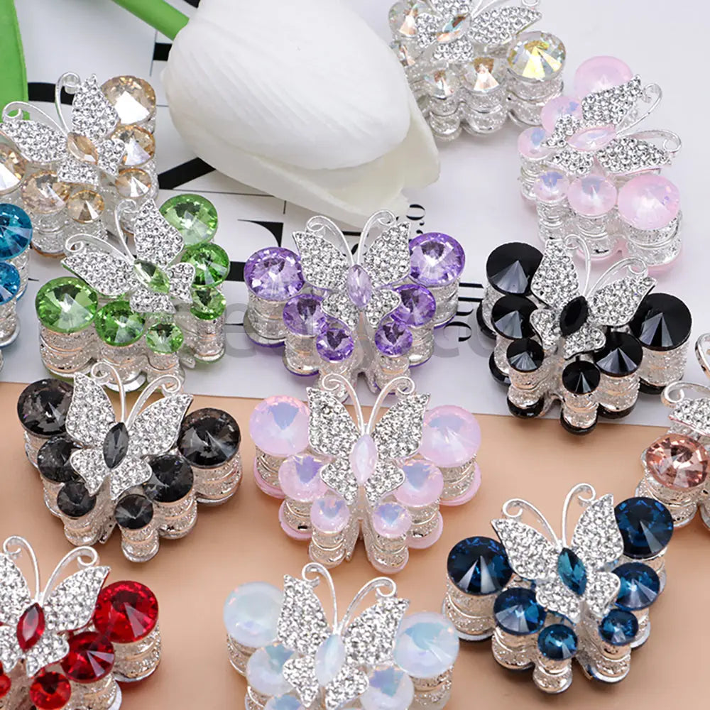 FS1780-Butterfly Alloy Beads Fit For Beadable Pens For Keychain Jewelry Making Zoe's DIY Shop