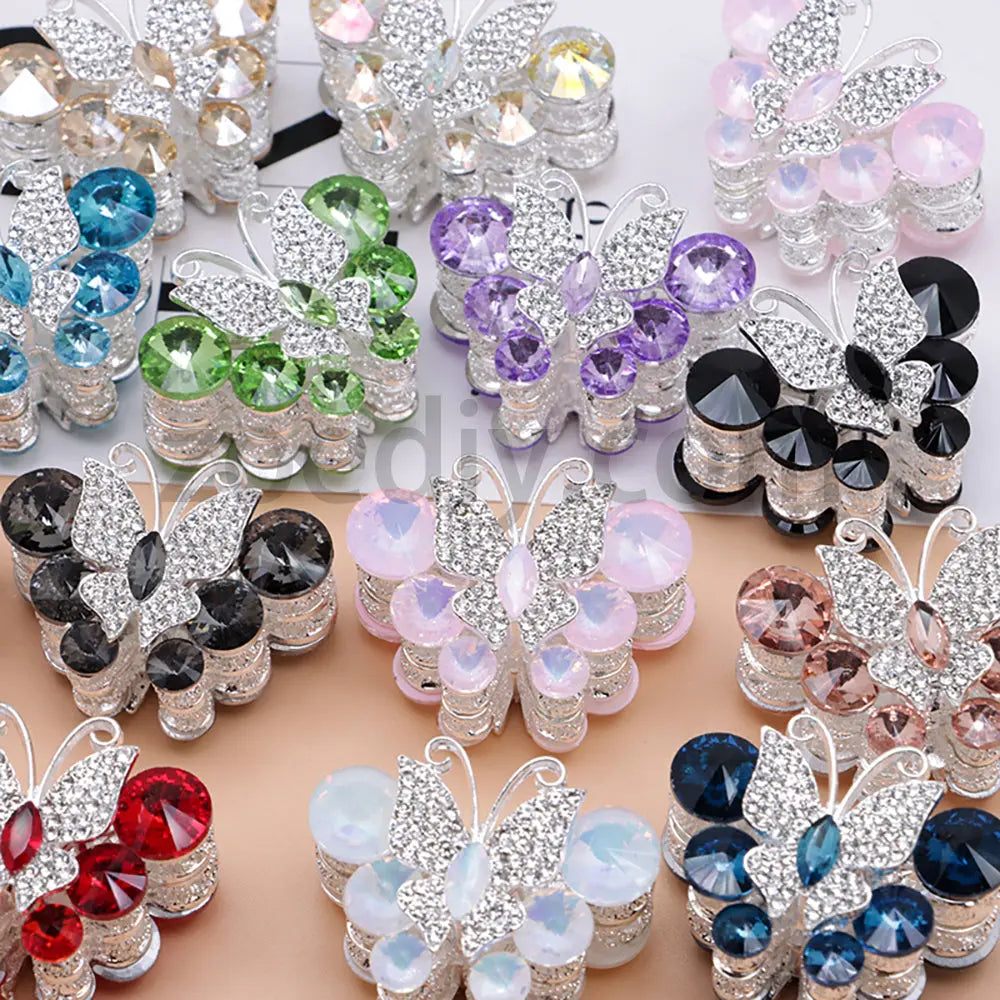 FS1780-Butterfly Alloy Beads Fit For Beadable Pens For Keychain Jewelry Making Zoe's DIY Shop