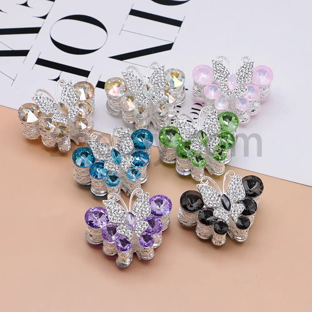 FS1780-Butterfly Alloy Beads Fit For Beadable Pens For Keychain Jewelry Making Zoe's DIY Shop