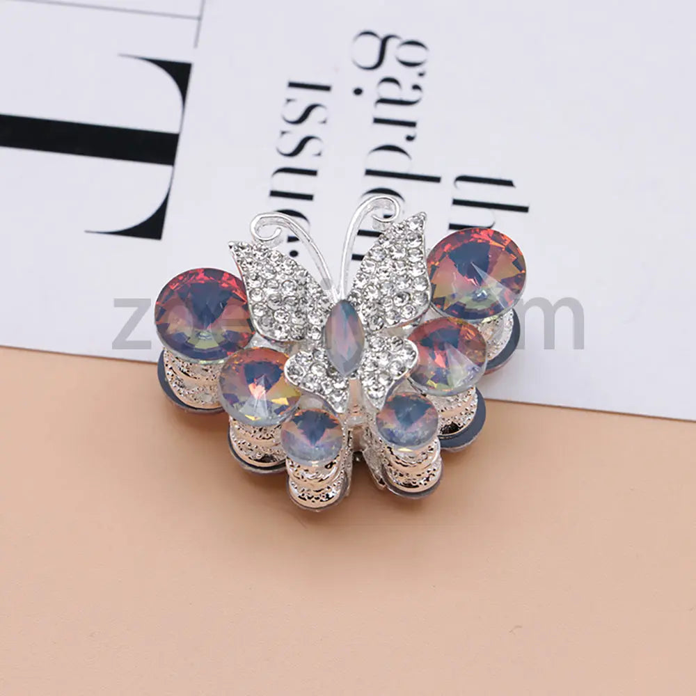 FS1780-Butterfly Alloy Beads Fit For Beadable Pens For Keychain Jewelry Making Zoe's DIY Shop