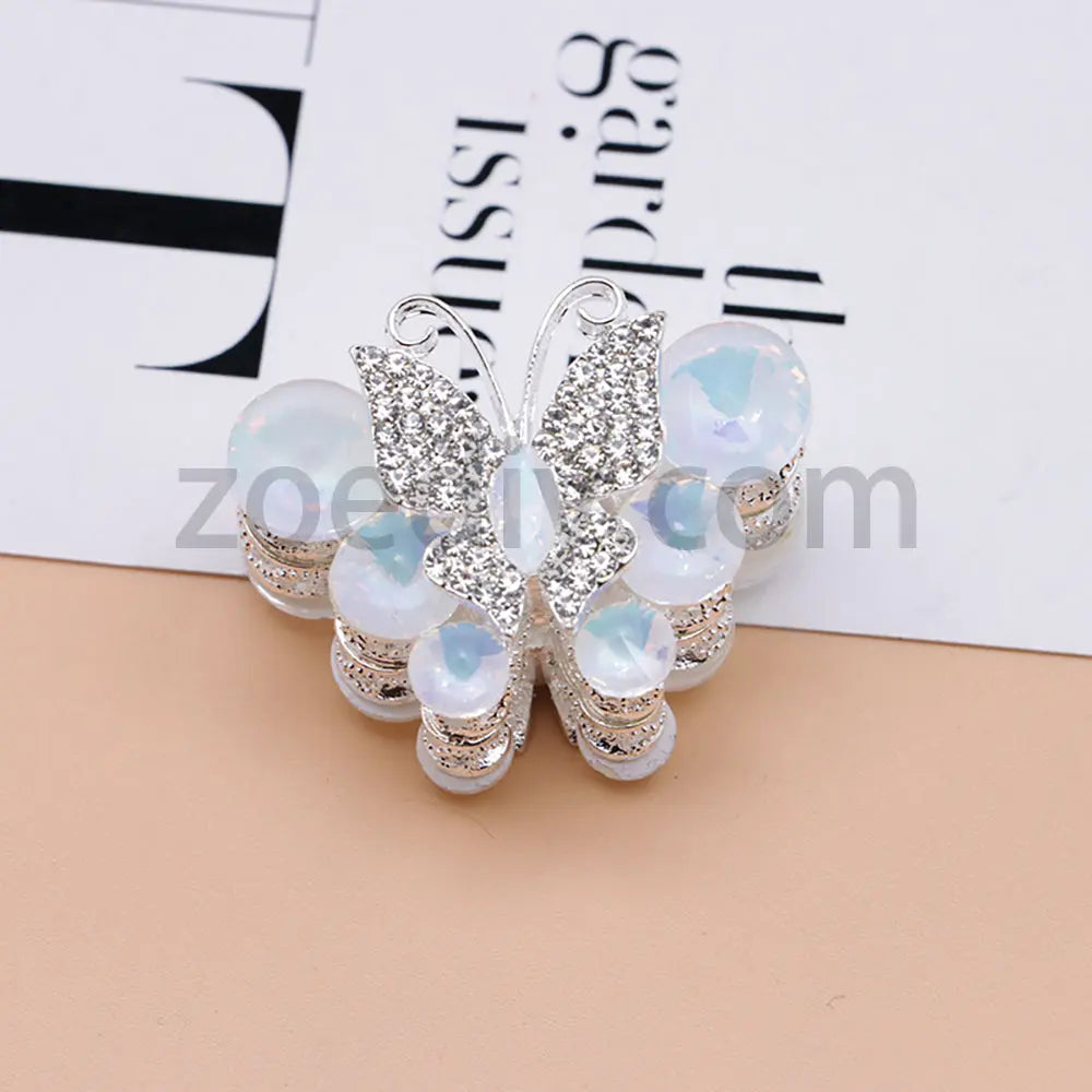 FS1780-Butterfly Alloy Beads Fit For Beadable Pens For Keychain Jewelry Making Zoe's DIY Shop