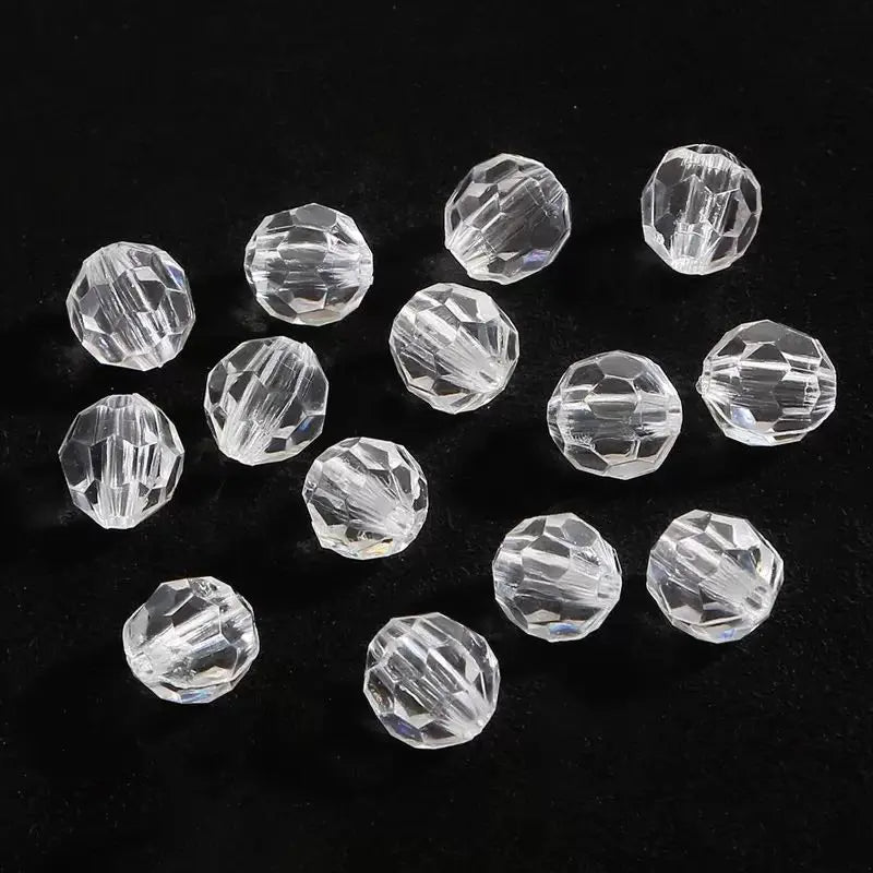 FS17848-About 10mm Acrylic Beads Zoe DIY Wholesale