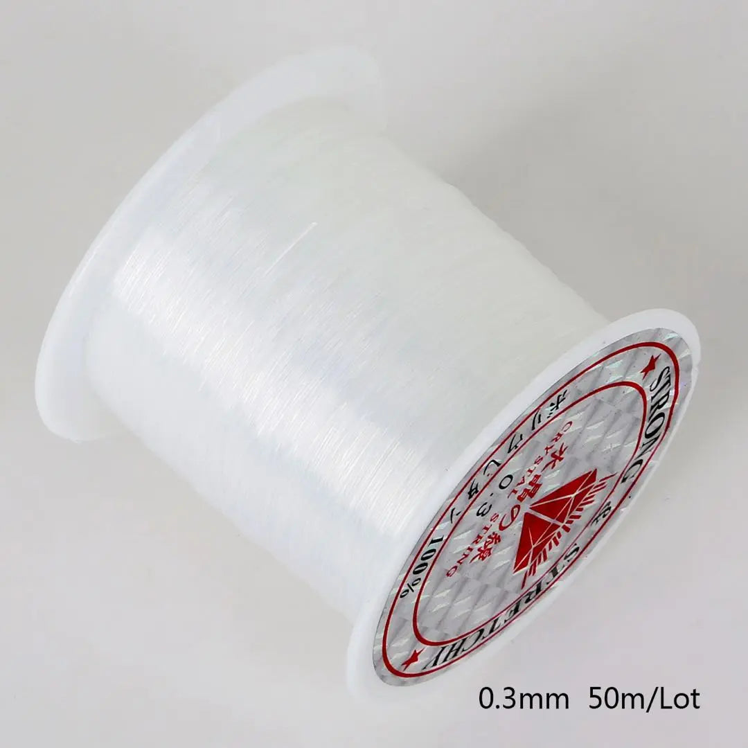 FS17875- 0.3mm  Crystal Fishing String （About 50m /Roll） Zoe DIY Wholesale