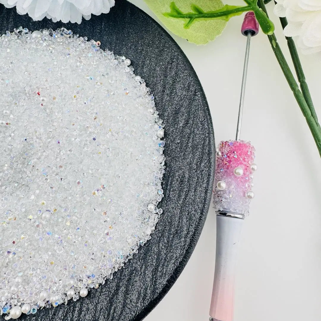 FS17910-Glass Sugar With Pearl Zoe DIY Wholesale