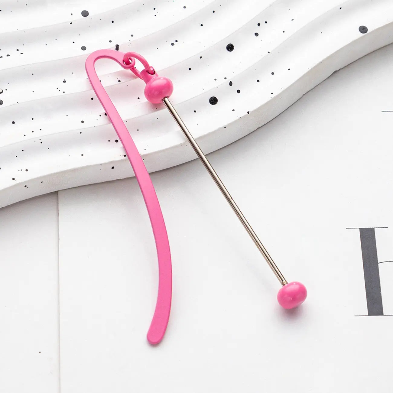 FS17927-About 8.6×7.8cm Beadable Book Marks