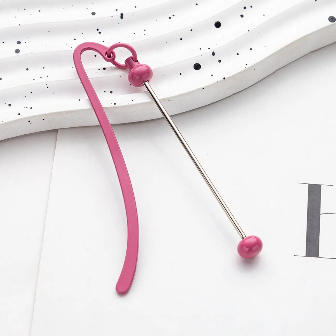 FS17927-About 8.6×7.8cm Beadable Book Marks