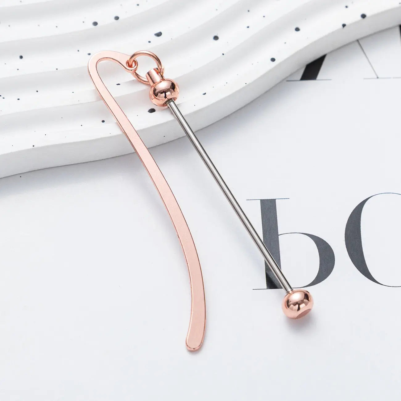 FS17927-About 8.6×7.8cm Beadable Book Marks