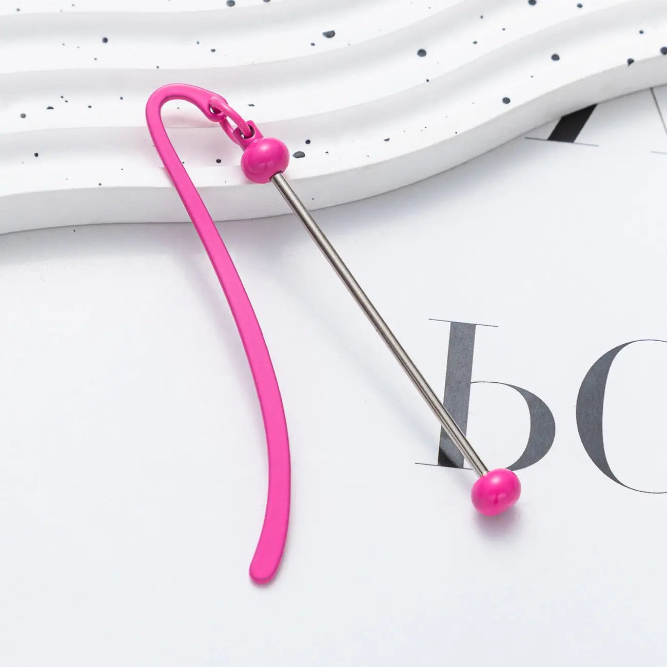 FS17927-About 8.6×7.8cm Beadable Book Marks