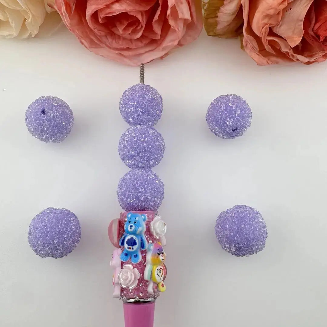 FS18020-About 18mm Sugar Beads Zoe DIY Wholesale