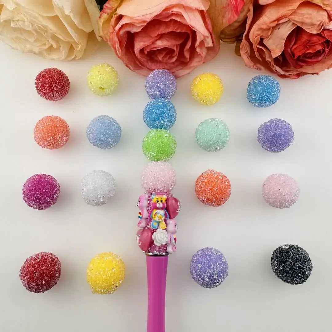 FS18020-About 18mm Sugar Beads Zoe DIY Wholesale